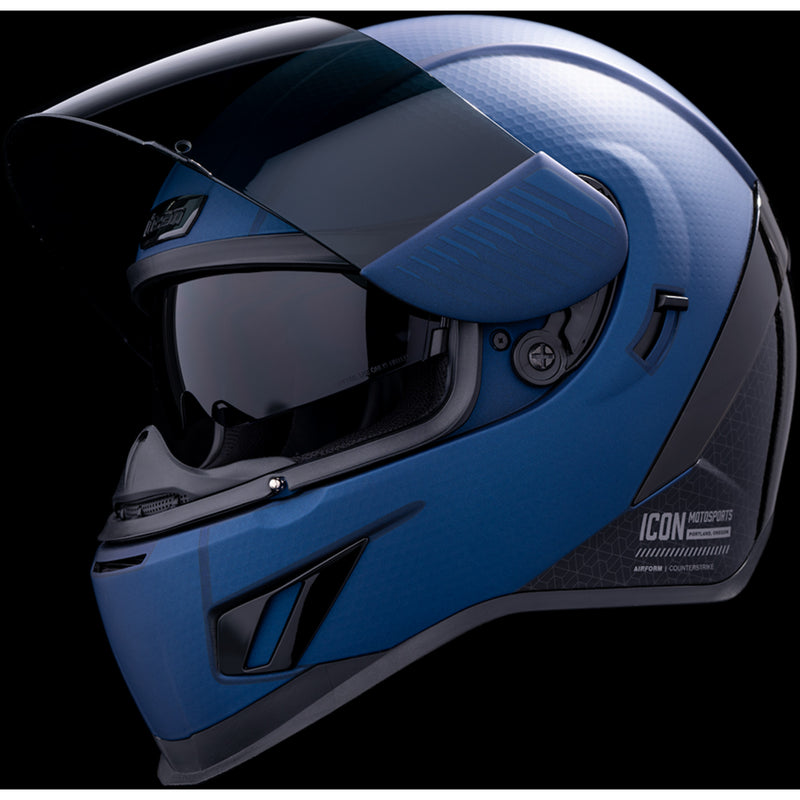 ICON 0101-15079 Airform™ Counterstrike MIPS® Helmet Airform™ Helmet - MIPS® - Counterstrike - Blue - Small