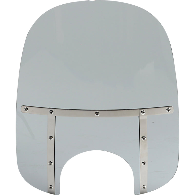 MEMPHIS SHADES 2313-0273 MEM38112 Memphis Fats Windshield Fats Windshield - 21" - Headlight - Black Smoke