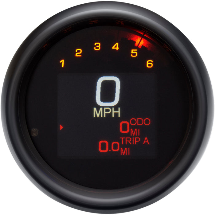 DAKOTA DIGITAL 2210-0513 MLX-3004-K MLX - 3000 Series Gauge - Tank Speedometer - Black Bezel - 3-3/8"