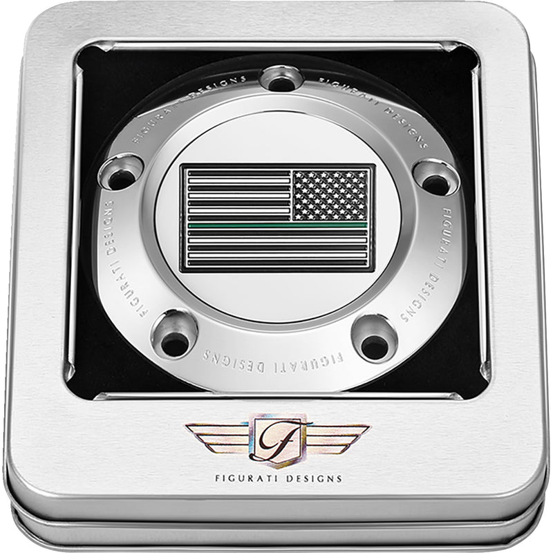 Figurati Designs Cover - FD72-TC-5H-SS For Harley Motorcycles 1999-2017