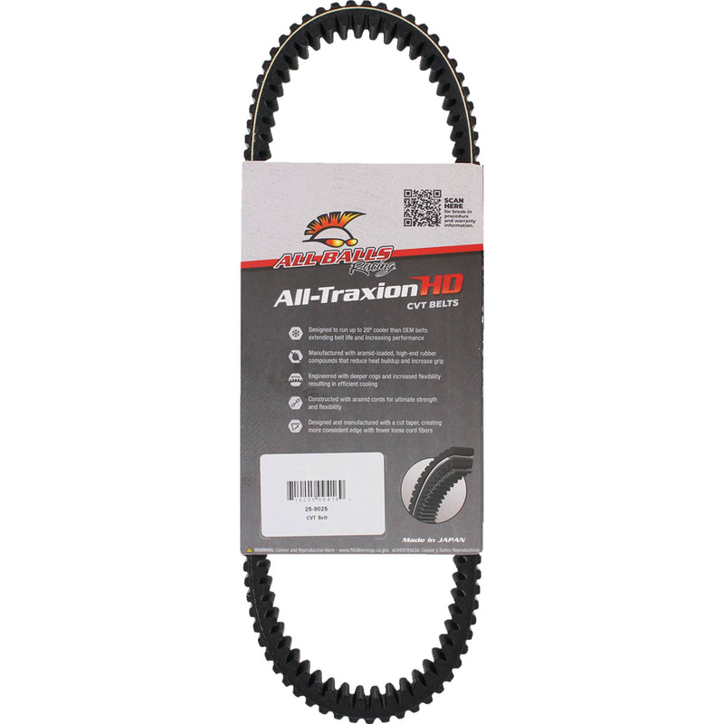 All Balls Belt - 25-9025 Polaris Ranger / Pro 2020-2025