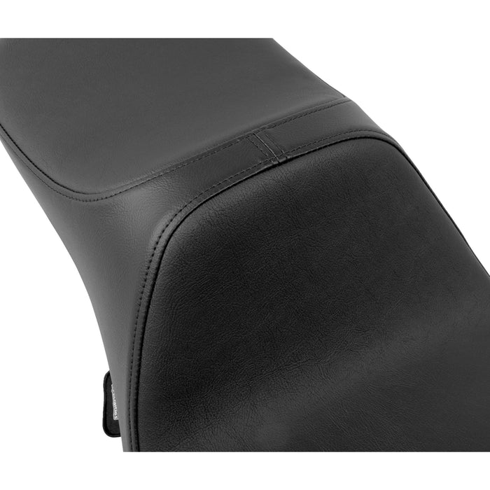 DRAG SPECIALTIES 0801-1923 Extended Reach Predator III Seat - Double Diamond - Black - FLH/FLT '08-'24