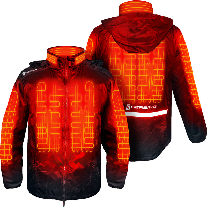 GERBING HEATED CLOTHING 2820-7397 GER-JKLN-PK-XS-BLK 12V Heated Jacket Liner 2.0 black - xs