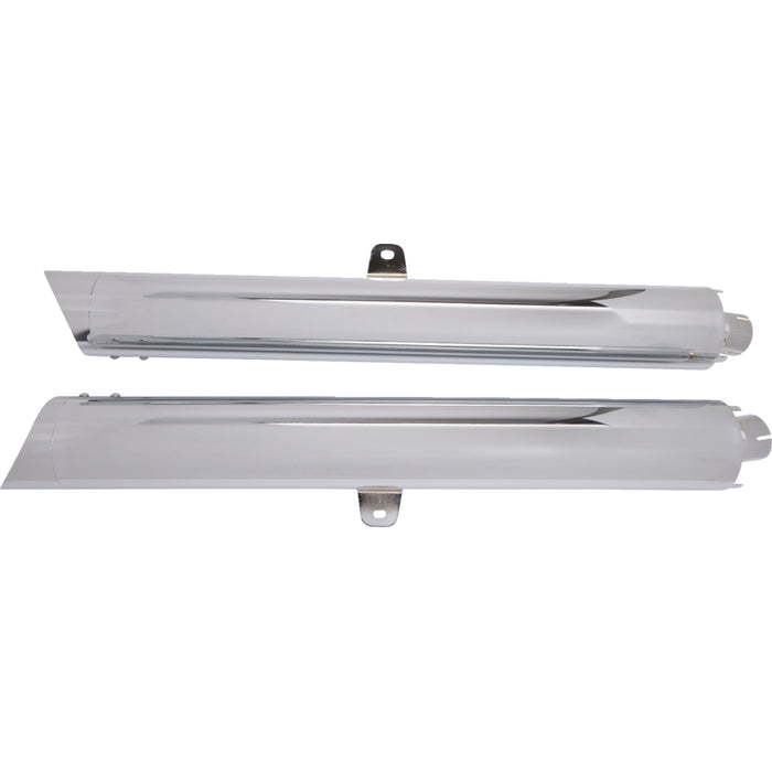 COBRA 1811-2290 1215 4" Slip-On Mufflers Mufflers - Scalloped Tips - '01-'11 GL1800
