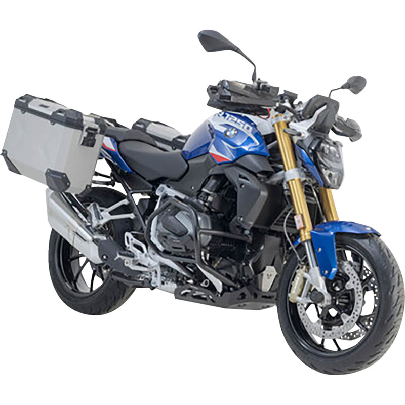 SW-MOTECH 3580-0397 KFT.07.573.70000/S TRAX ADV Aluminum Case System silver - bmw r 1200/1250 r '14-'24