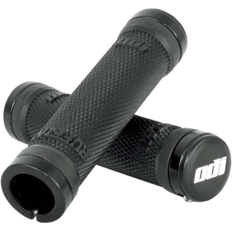 ODI 0630-0903 L31RFB-S Ruffian PWC Lock-On Grips Grips - Ruffian - No-Flange - Black