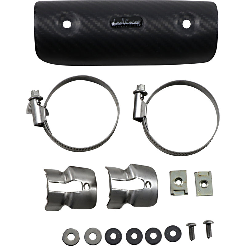 LEOVINCE 1860-0960 6685 Universal Clamp-On Heat Shield medium