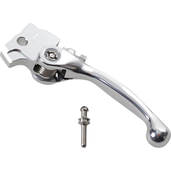 MOOSE OFFROAD 0614-1579 H07-2909BS Flex FG Forged 6061-T6 Brake Lever Brake Lever - Silver