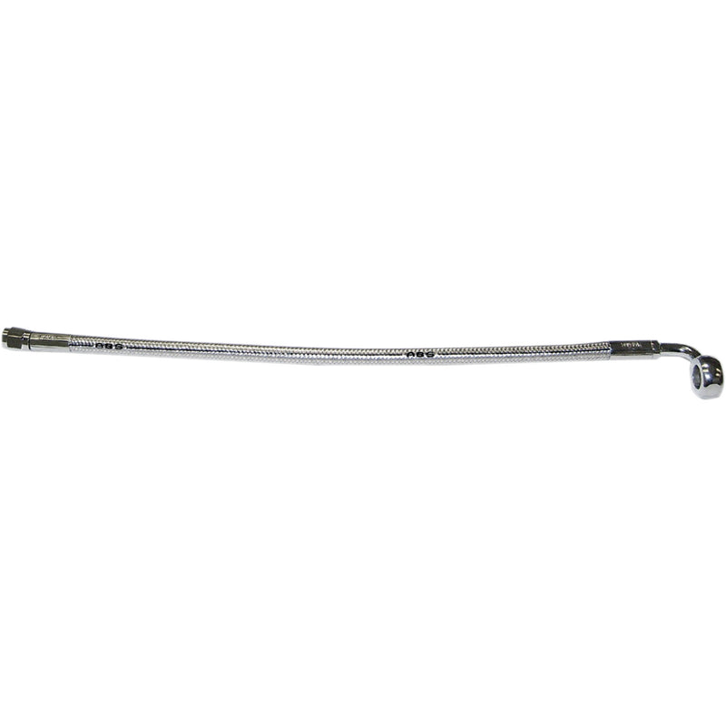 MAGNUM SHIELDING 1741-3680 AS37934 Alternate Length Designer Series ABS-Specific Front Brake Line Kit - 7/16"-35° - 34" - Sterling Chromite II