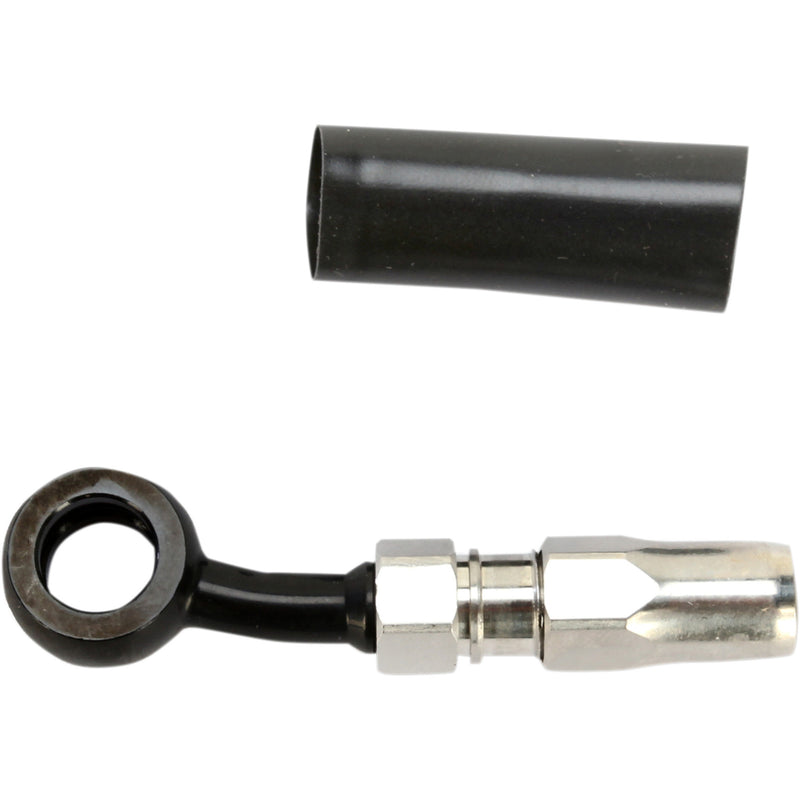 MAGNUM SHIELDING 1742-0447 492115 BYO® Build-Your-Own Banjo with Fitting BYO Banjo Brake - 10mm-15° - 90°-Twist - Black