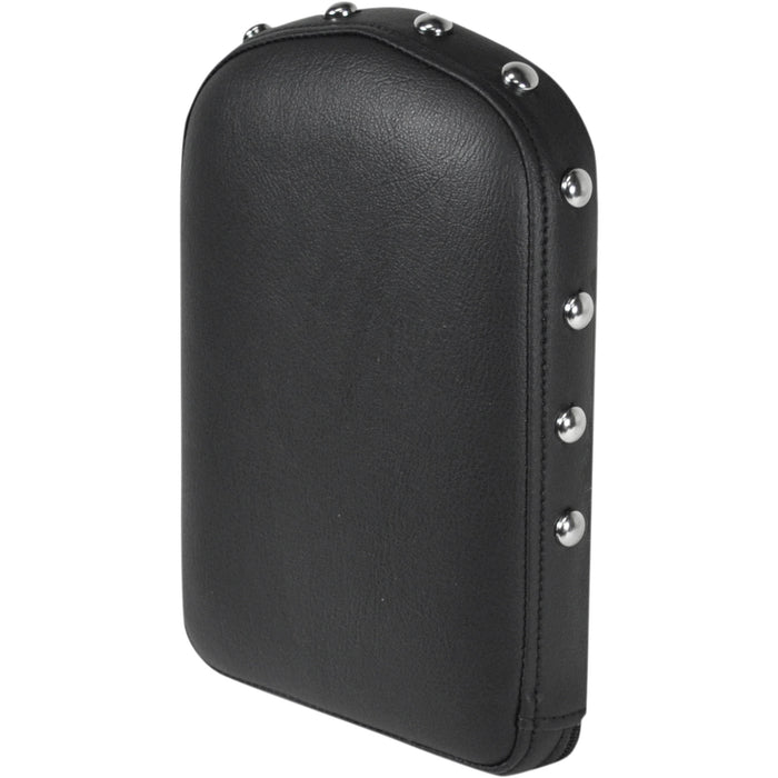 SADDLEMEN 0822-0282 041101 Gravestone Sissy Bar Pad - Studded Renegade Sissy Pad