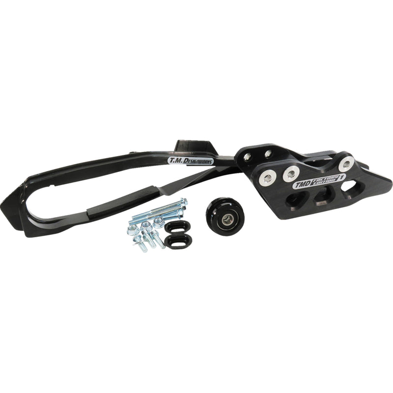 T.M. DESIGNWORKS 1231-1545 DCK-OR16-BK Chain Guide and Slider Kit Chain Guide/Slider - Black - Honda