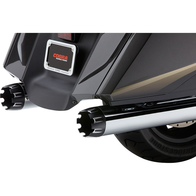 Cobra Muffler - 1219 Honda GL1800HP Gold Wing Audio Comfort / GL1800B Gold Wing F6B / GL1800F6B Gold Wing Bagger 2012-2017