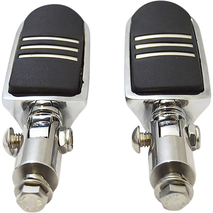 RIVCO PRODUCTS 1624-0337 MV135 Custom Accent Highway Peg Set Custom Accent Pegs - Chrome