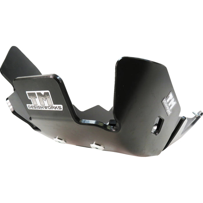 T.M. DESIGNWORKS 0506-2111 KTMC-258-BK Full-Coverage Skid Plate Skid Plate - Black - Gas Gas | Husqvarna | KTM