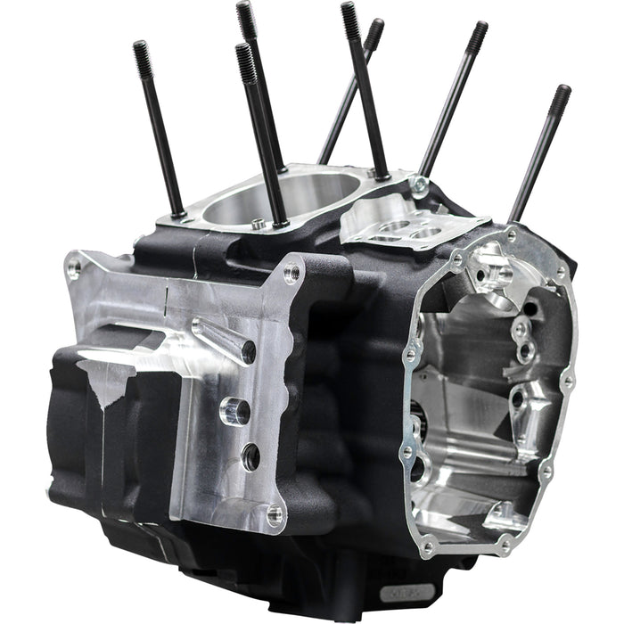 S&S CYCLE 0920-0242 310-1326 M8 Softail Crankcase - MK-Series "B" - Black - M8 Softail