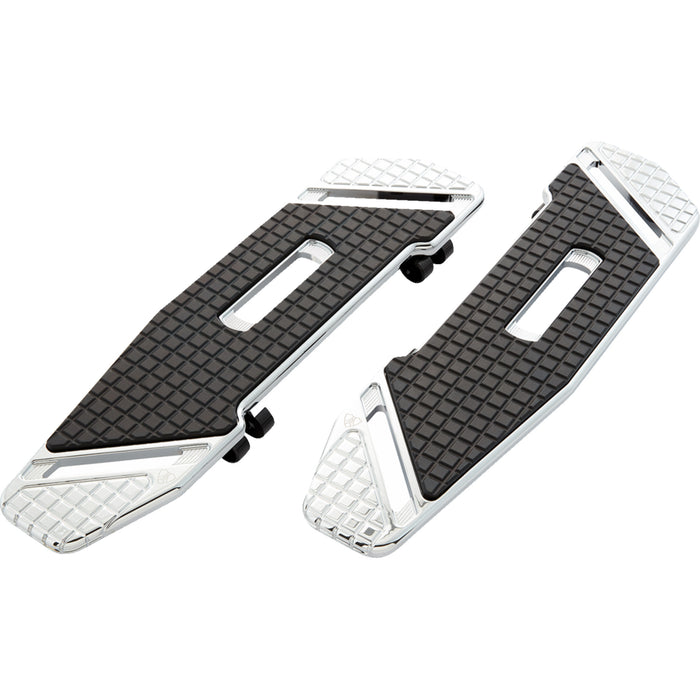 ARLEN NESS 1621-1123 410-025 SpeedLiner Floorboards - Driver - Chrome