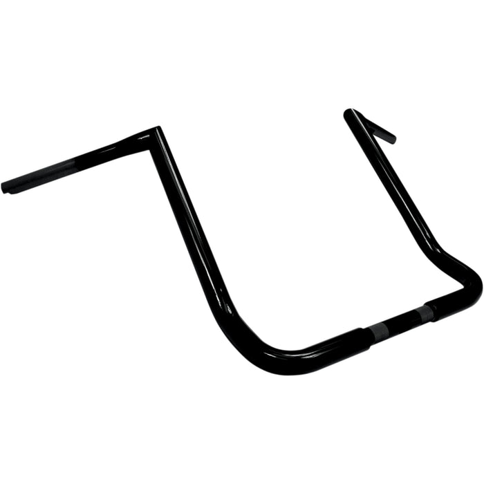 LA CHOPPERS 0601-2704 LA-7361-16B 1-1/4" Twin Peaks Touring Handlebar - Bagger - 16" - Black