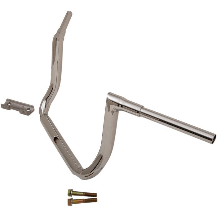 LA CHOPPERS 0601-4621 LA-7365-12 1-1/2" Grande Twin Peaks Touring Handlebar - 12" - Chrome