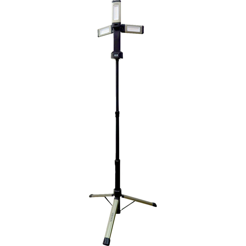 RISK RACING 3850-0569 12681 Tri-Mobile Work Light with Tripod Stand Shop Light w/Tripod - Work Area/Mobile - 2000 Lumens - Rechargeable