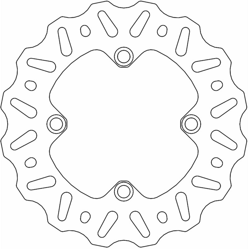Moto-Master Nitro Brake Rotor - 110361-PU Kawasaki KX 100 / KX 85 / KX 112 2001-2024