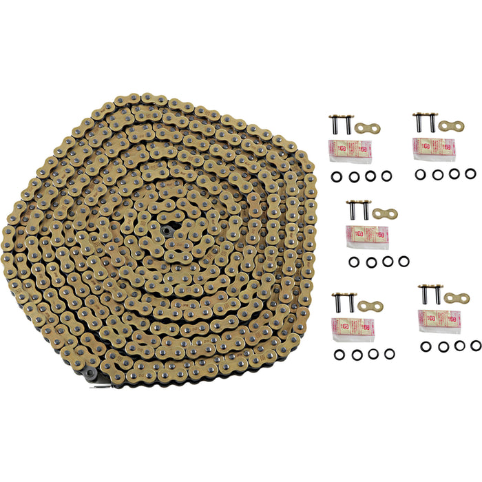 DID 1223-1456 530VX3G25FT 530 VX3 Bulk Chain 530 VX3 - Chain - Gold - 25 Feet