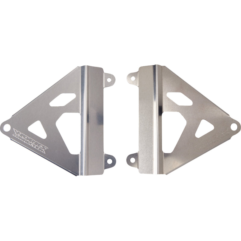 WORKS CONNECTION 1901-0849 18-710 Radiator Brace Set silver - honda