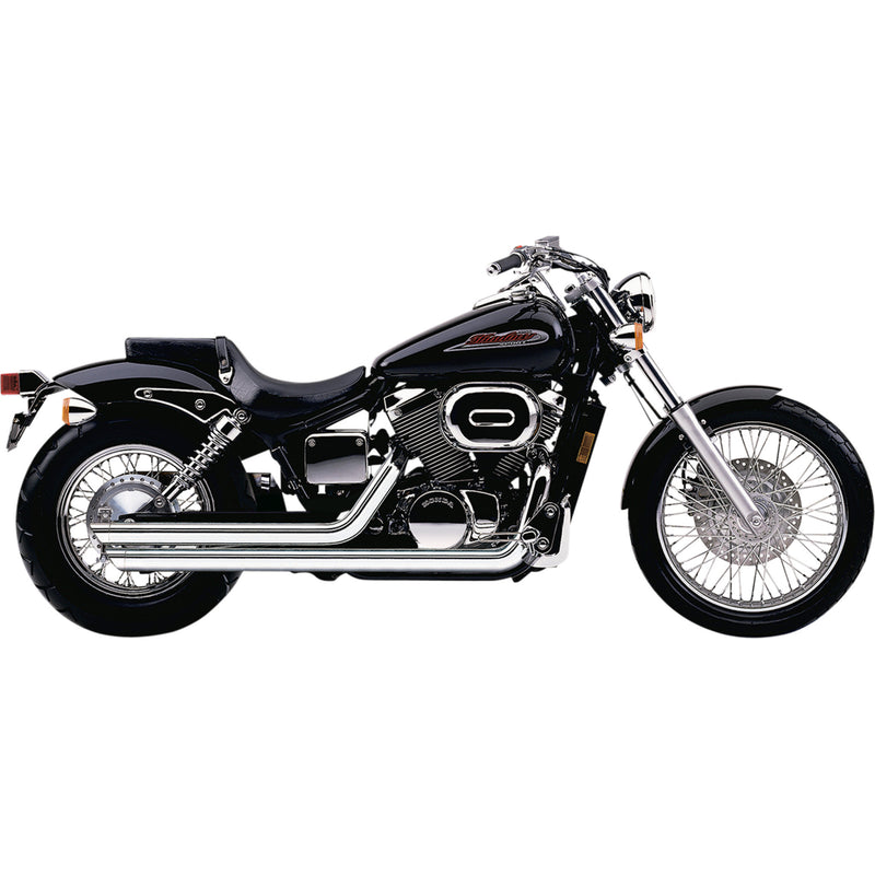 Cobra Streetrod 2-Into-2 Exhaust System - 1924 Honda VT750DC Shadow Spirit 2001-2007