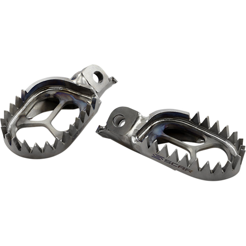 Scar Foot Pegs - S5516 For KTM Dirt Bikes 1998-2024 | Sherco Dirt Bikes 2008-2026 | Beta Dirt Bikes 2005-2021 | Husqvarna Dirt Bikes 2014-2023
