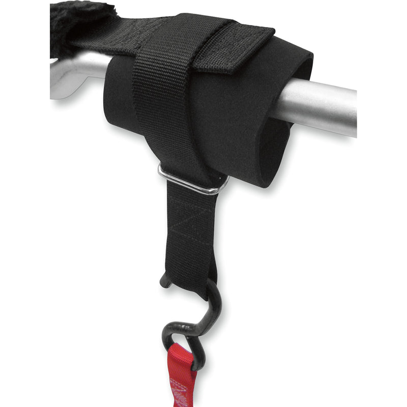 POWERTYE MFG. 3920-0178 43002 Handlebar Handcuffs Soft Tie Handlebar Hand Cuff - Black