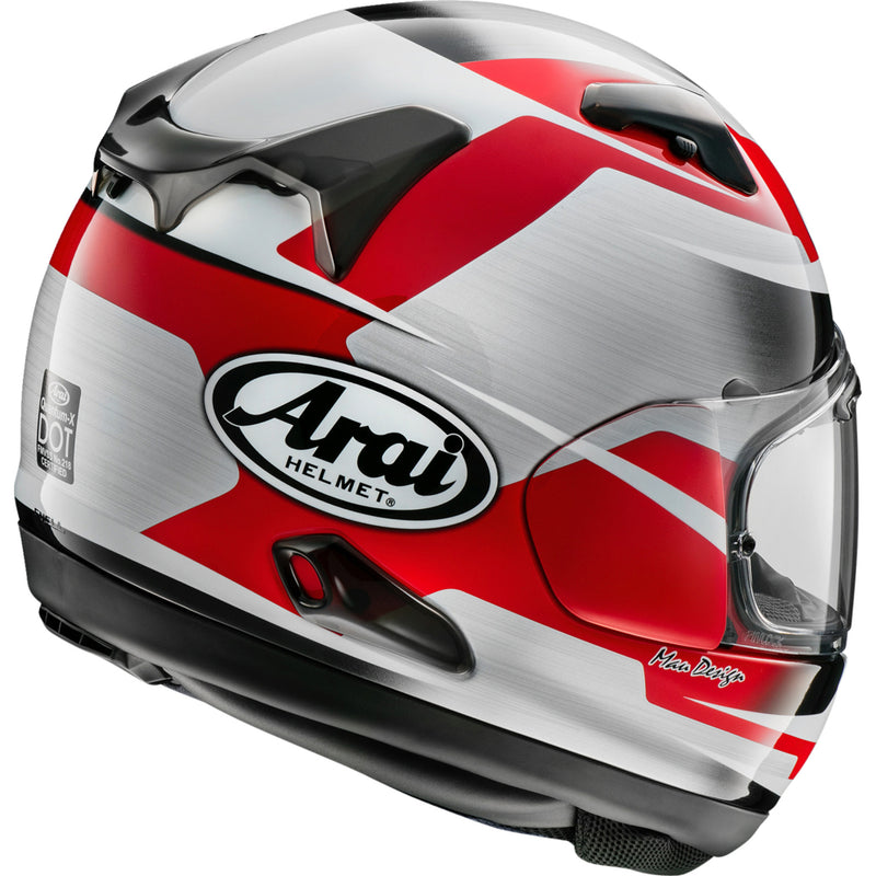 ARAI HELMETS 0101-18119 0101-18119 Quantum-X Steel Helmet Quantum-X Helmet - Steel - Red - Large