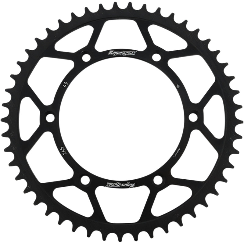 Supersprox Sprocket - RFE-245-49-BLK Yamaha Dirt Bikes 2002-2019