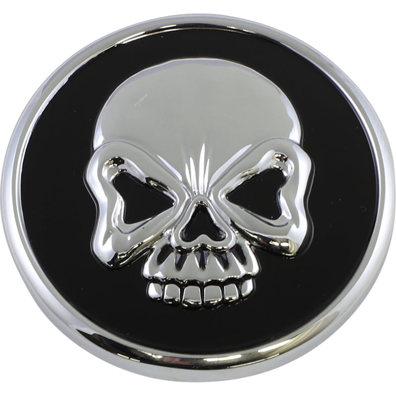 Drag Specialties Skull Gas Cap Screw-In Vented - 0703-0523 For Harley Motorcycles 1997-2026