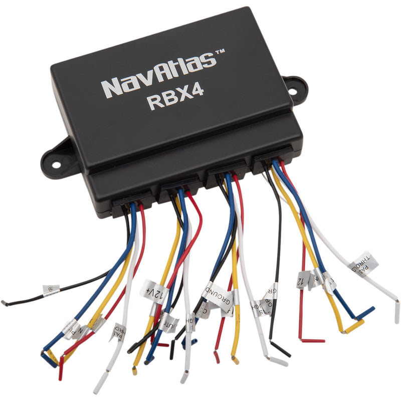 NAVATLAS 2130-0292 RBX4 Accessory Control Module - 4x Relay Box Relay Box - 4 Relays