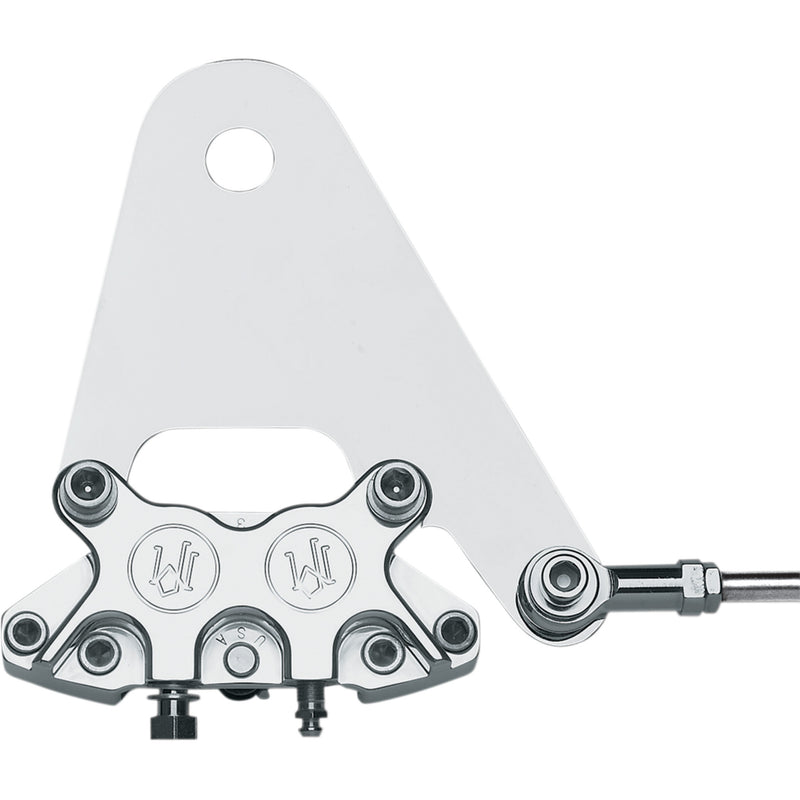 PERFORMANCE MACHINE (PM) DS-325798 1272-0052-P Caliper Kit - Rear - Polished - Rigid Frame 11.5"