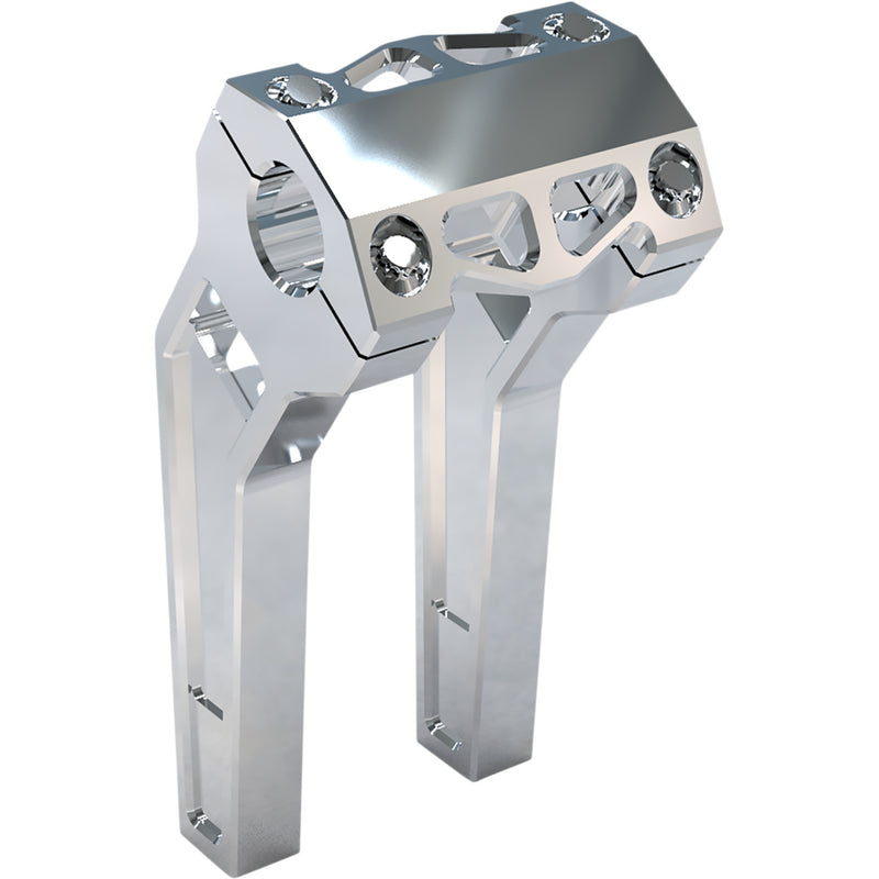 LA CHOPPERS 0602-1210 LA-7481-08R Performance Risers - Pullback - 8" x 1-1/4" - Raw