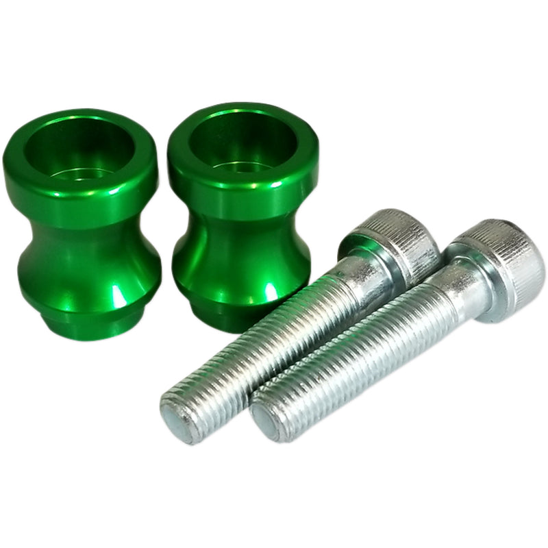 VORTEX 1303-0312 SP402L Swingarm Spools Swingarm Spool - Green - 10 mm