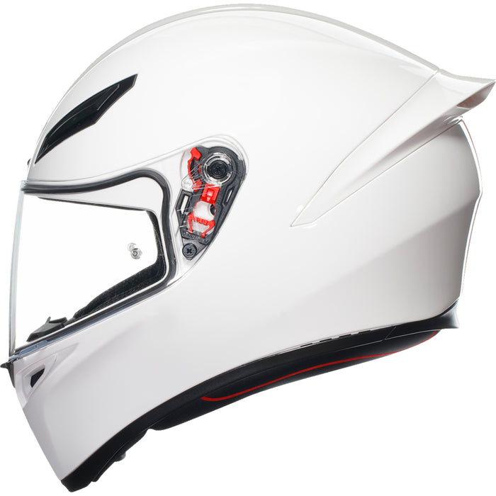 AGV 0101-15644 2118394003028XS K1 S Solid Helmet K1 S Helmet - White - XS