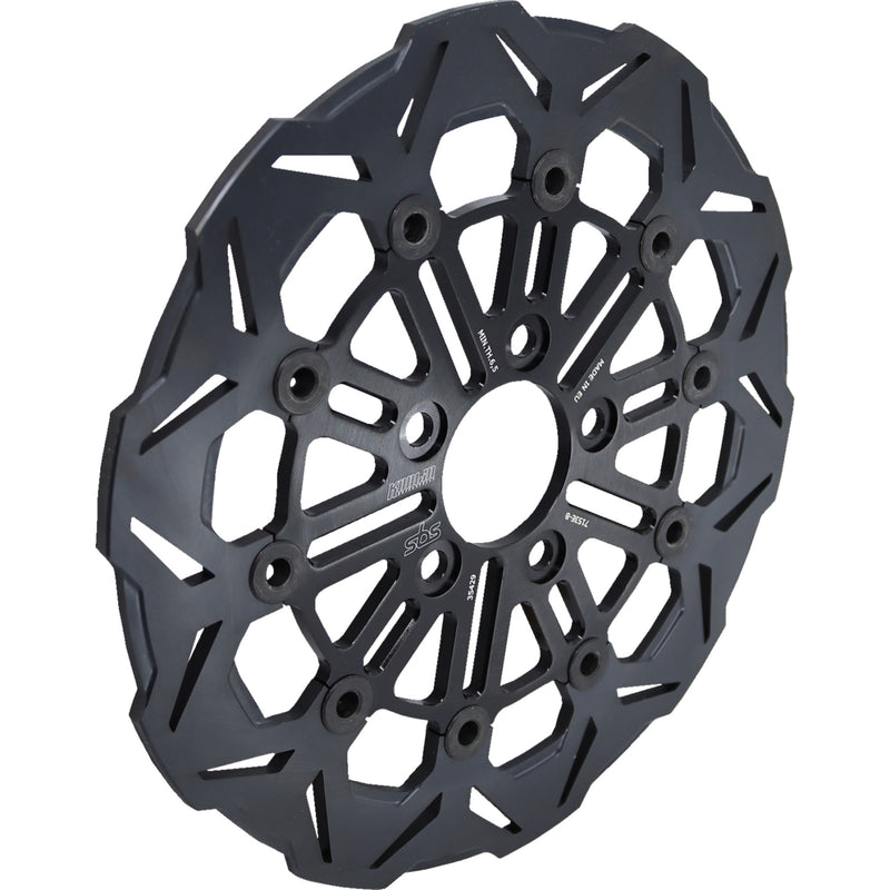 SBS Designed By Kodlin Brake Rotor - 7153E-B For Harley Touring 2008-2026