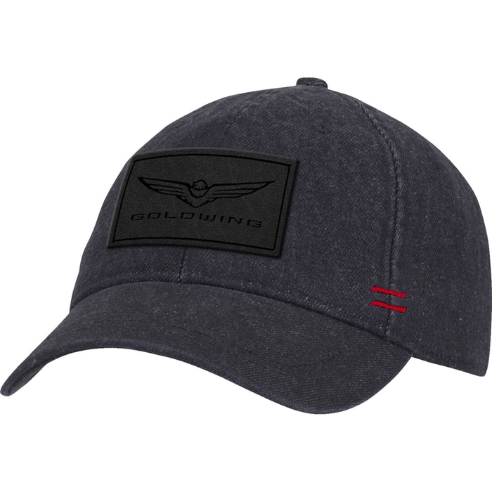 HONDA APPAREL 2501-3945 NP21A-H2490 Honda Goldwing Hat Goldwing Denim Hat - Black
