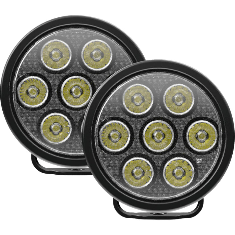 VISION X 2001-2914 9956237 Cannon Race Series 7 LED Light Light Cannon - Spot Beam - Clear Lens