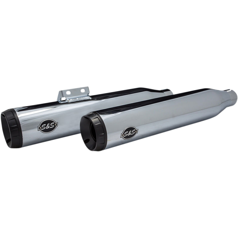 S&s Cycle Grand National Muffler - 550-0738 For Harley Softail 2018-2023