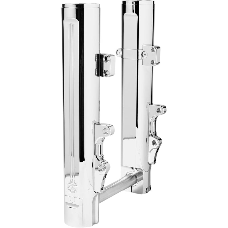 Performance Machine (pm) Legs - 0208-2177-CH For Harley 2006-2020