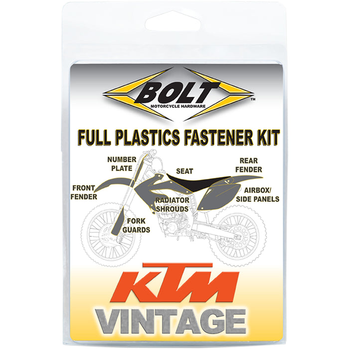 BOLT 2401-1262 KTM-9397101 Body Work Fastener Kit ktm
