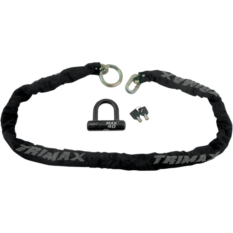 TRIMAX 4010-0029 THEX5040 5' Ultra-Max T-Hex™ Super Chain U-Lock Lock Chain - 5'