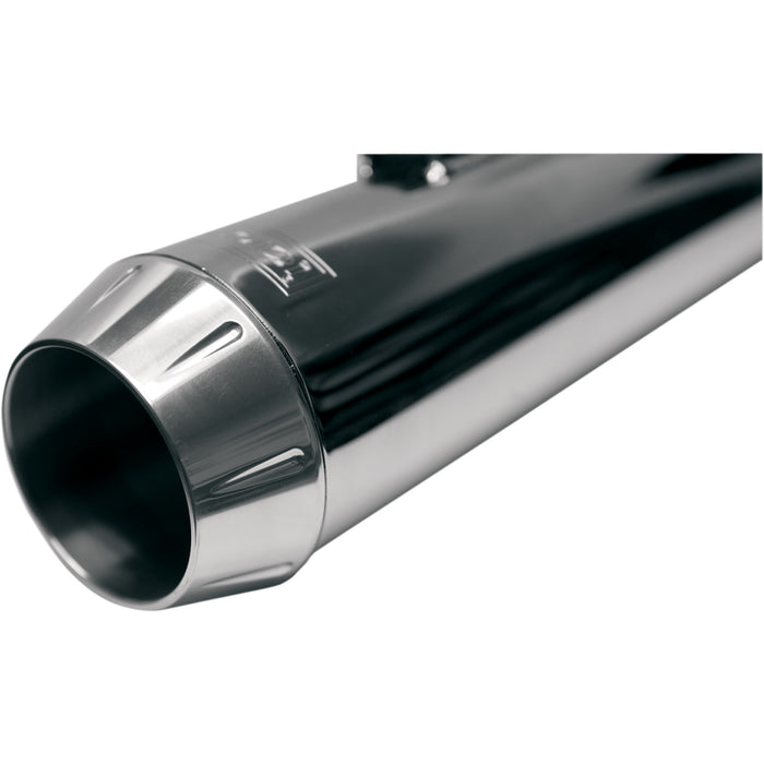 BASSANI XHAUST 1860-0496 ENDCAP-SM End Cap - Polished - Short Megaphone