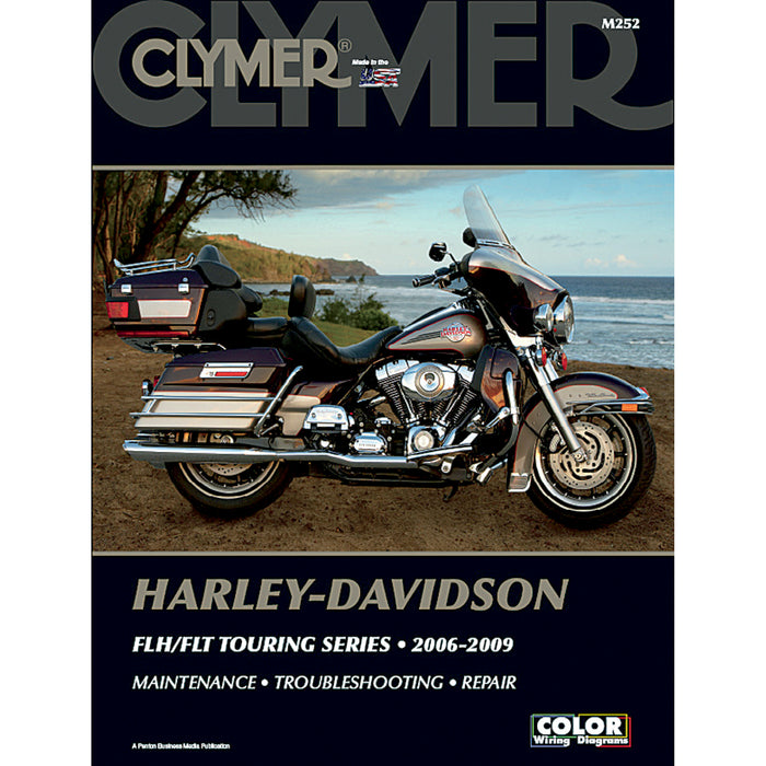CLYMER 4201-0203 CM252 Motorcycle Repair Manual Manual - FLH/FLT '06-'09