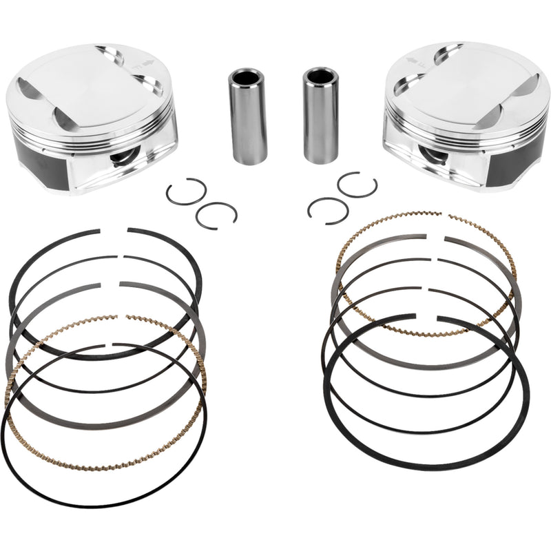JE Pistons Piston Kit - 398730 For Harley Motorcycles 2017-2024