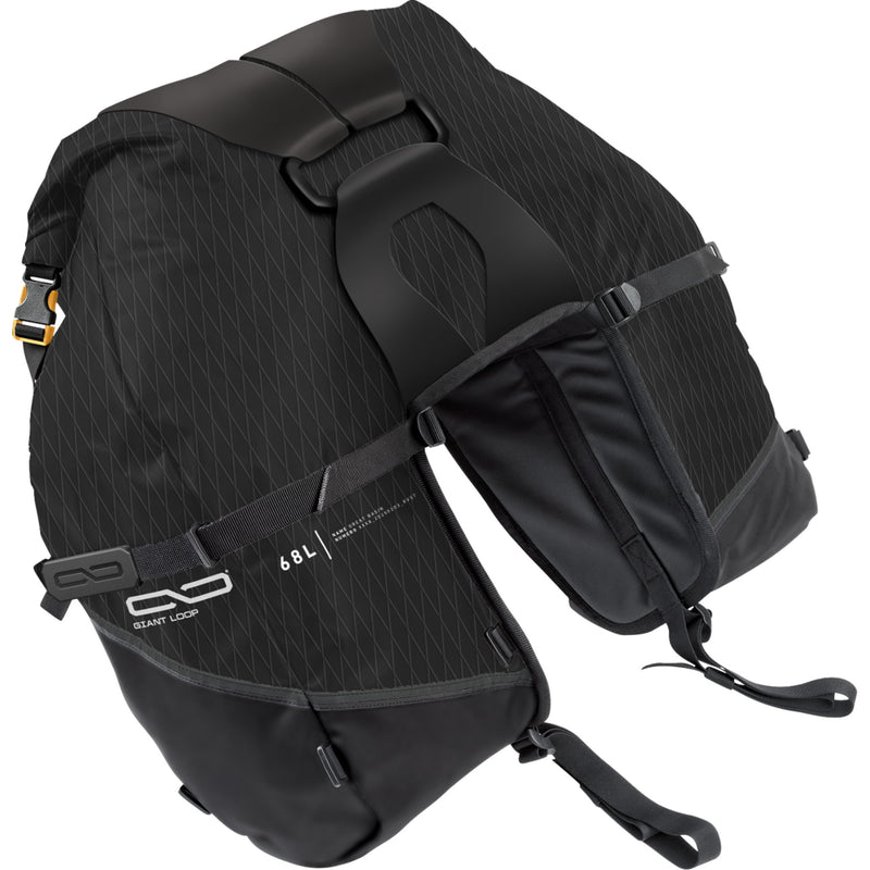 GIANT LOOP 3501-2198 GBSB26-B Great Basin Saddlebag™ black