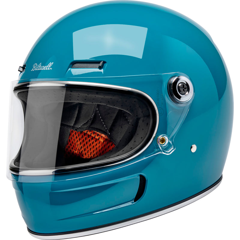 BILTWELL Gringo SV Helmet Gloss - Atlantic Teal
